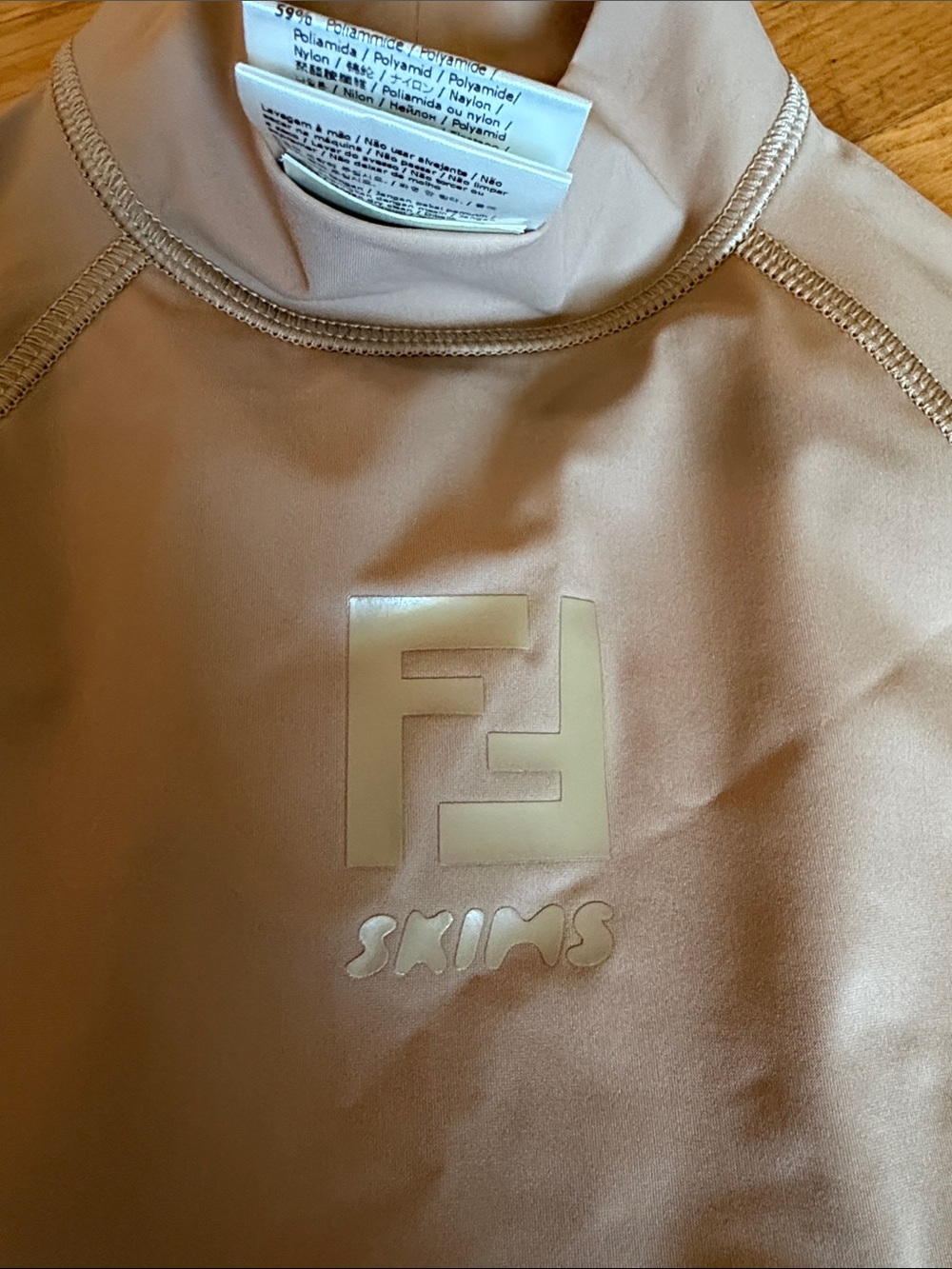 Fendi Skims Rashguard Bikini Set - Picture 6 of 9